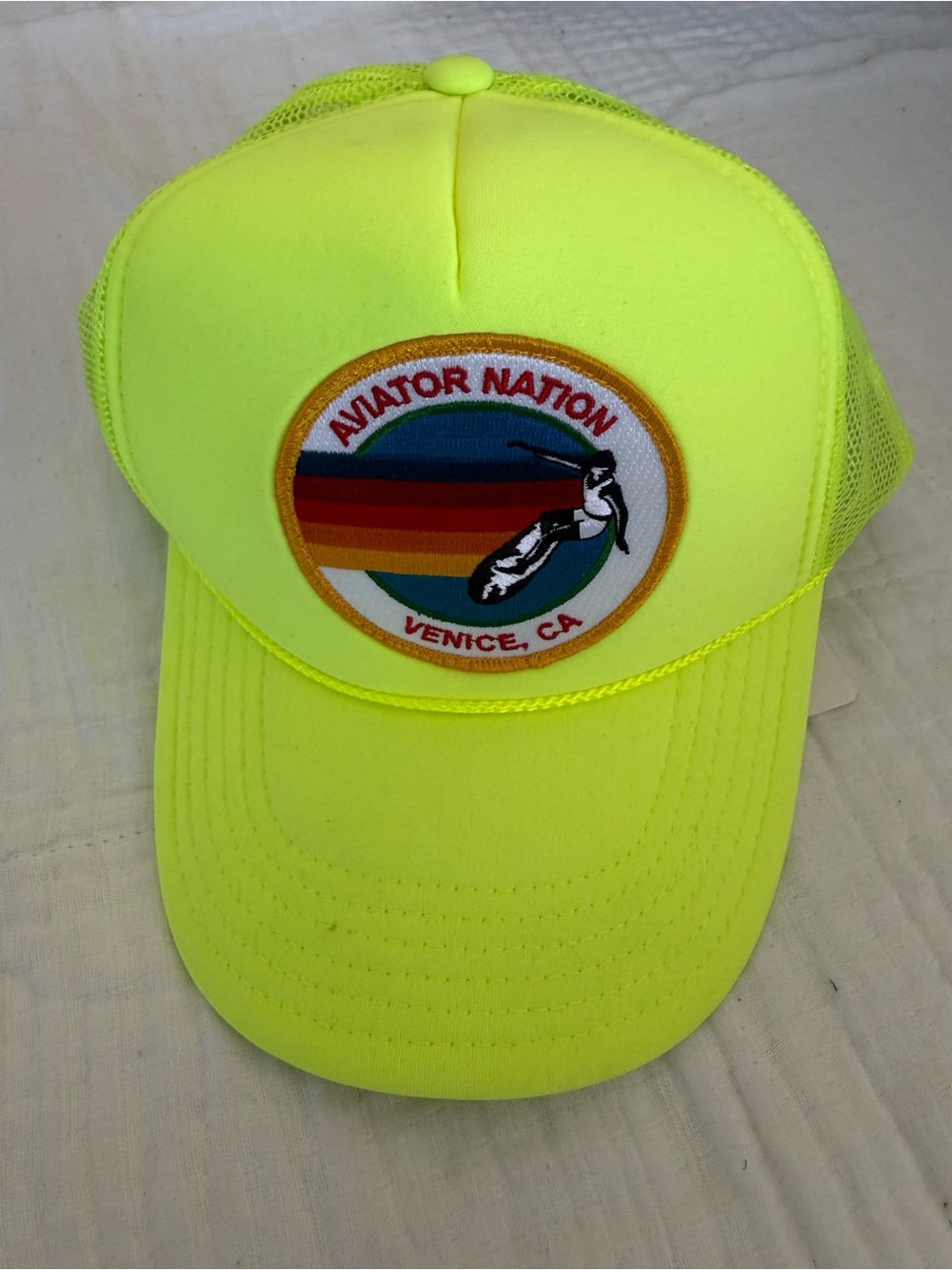 NWT Aviator Nation Venice Trucker Hat One Size Unisex